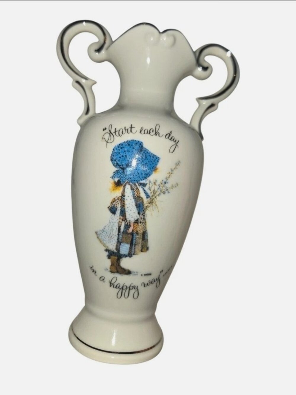 Holly Hobbie Vase 1970s